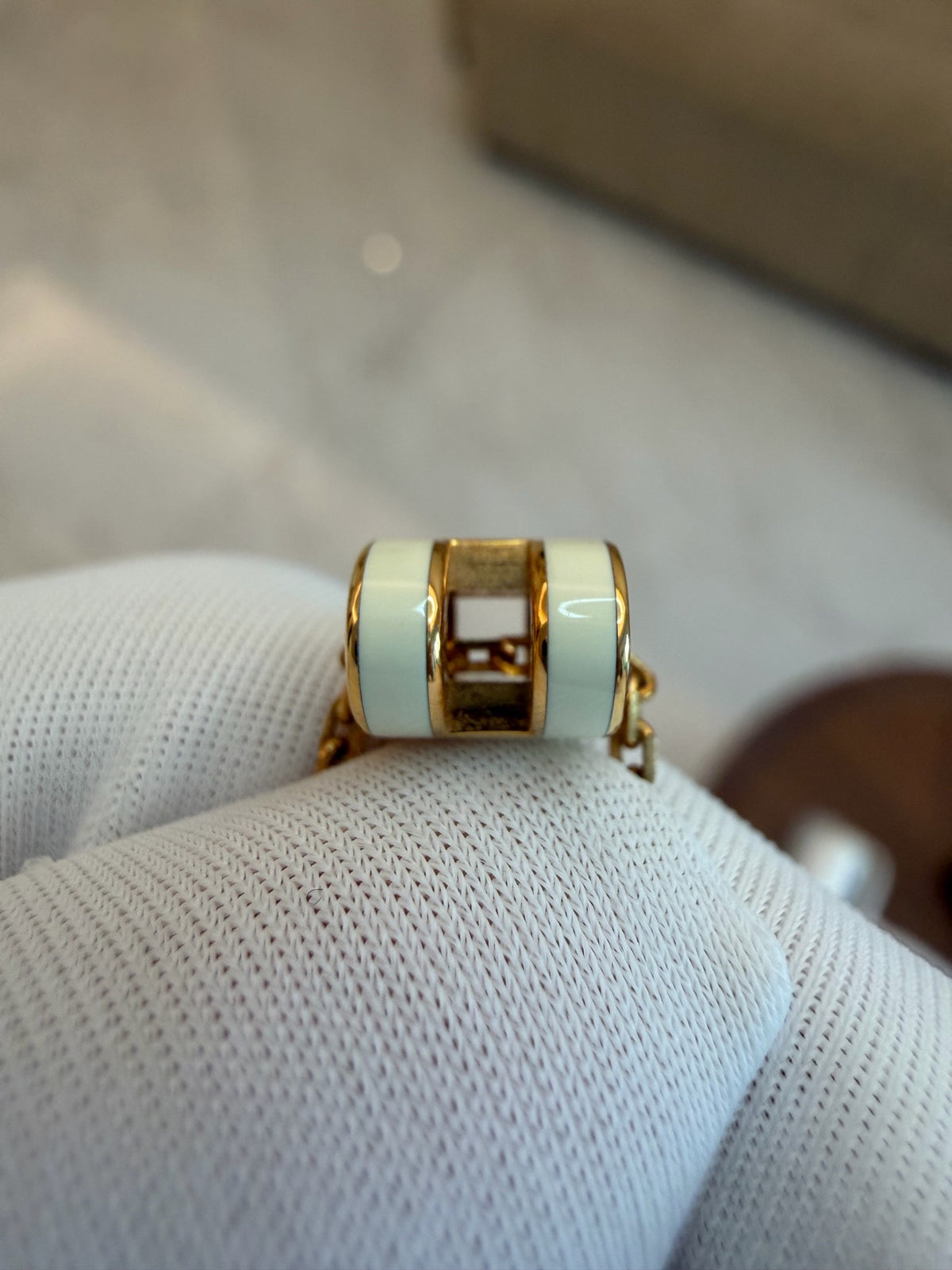 Hermès - Pop H - White gold - Silver