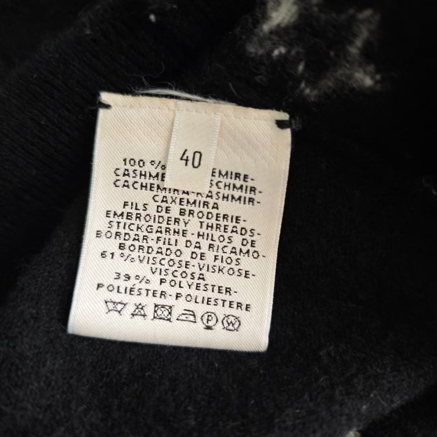 Hermès - Poste et Cavalerie - Cashmere - Black - (40)