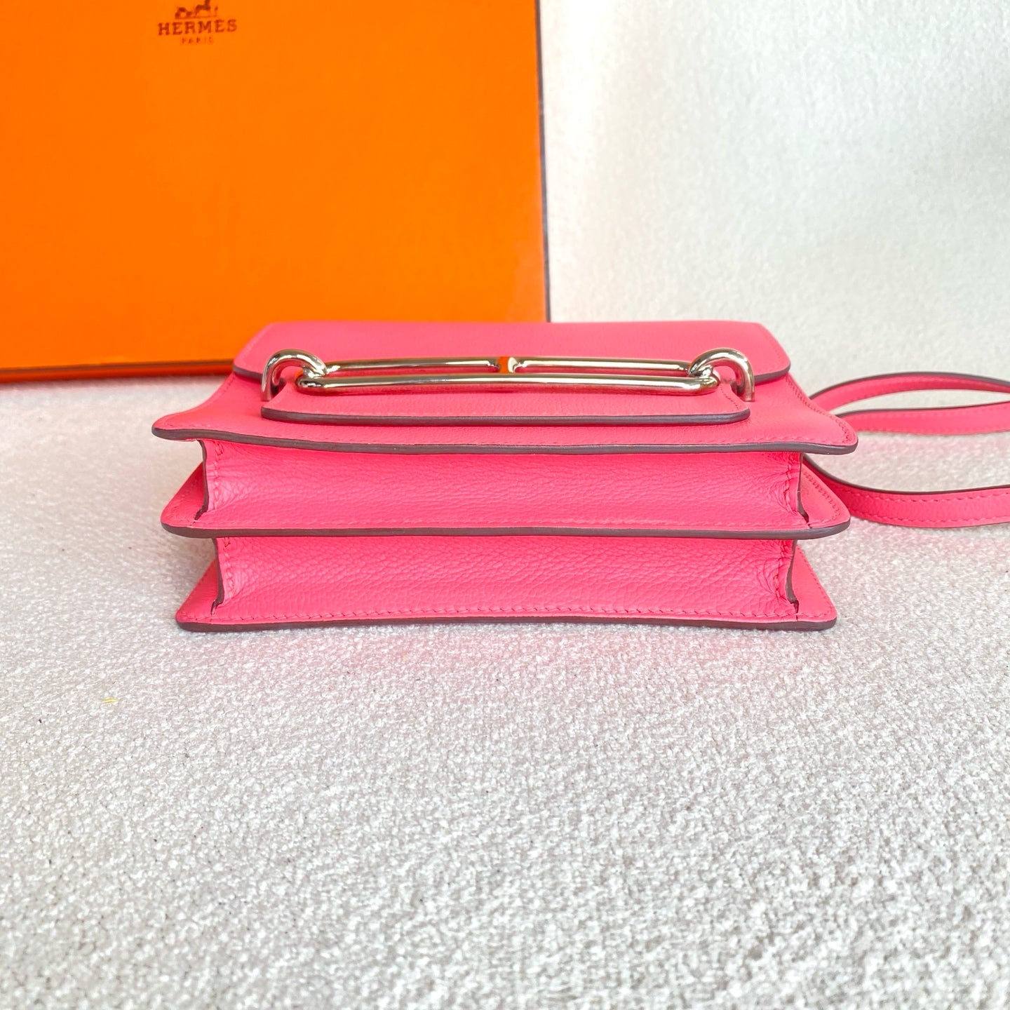 Hermès - Roulis 19 - Evercolor leather - Pink - (Mini)