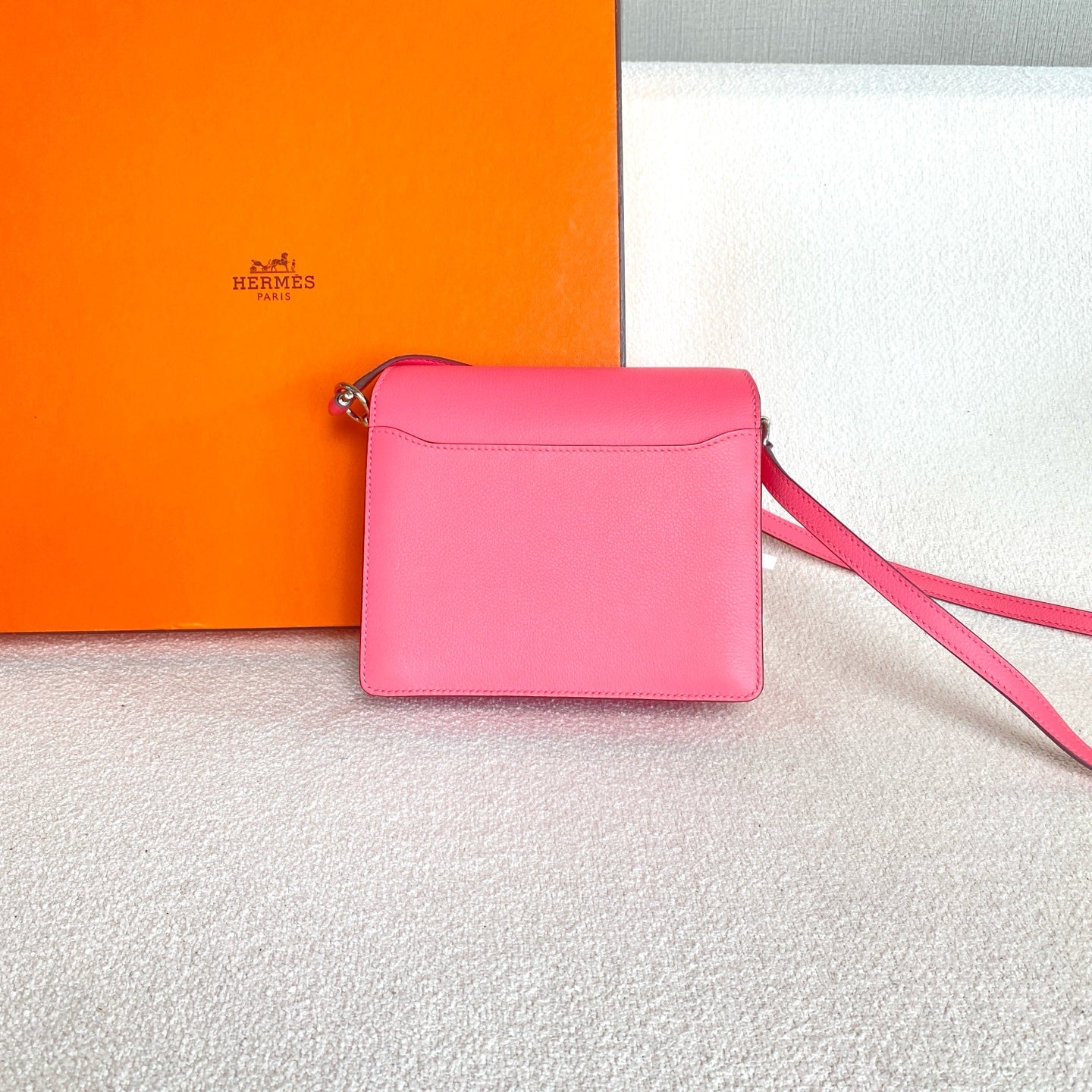 Hermès - Roulis 19 - Evercolor leather - Pink - (Mini)