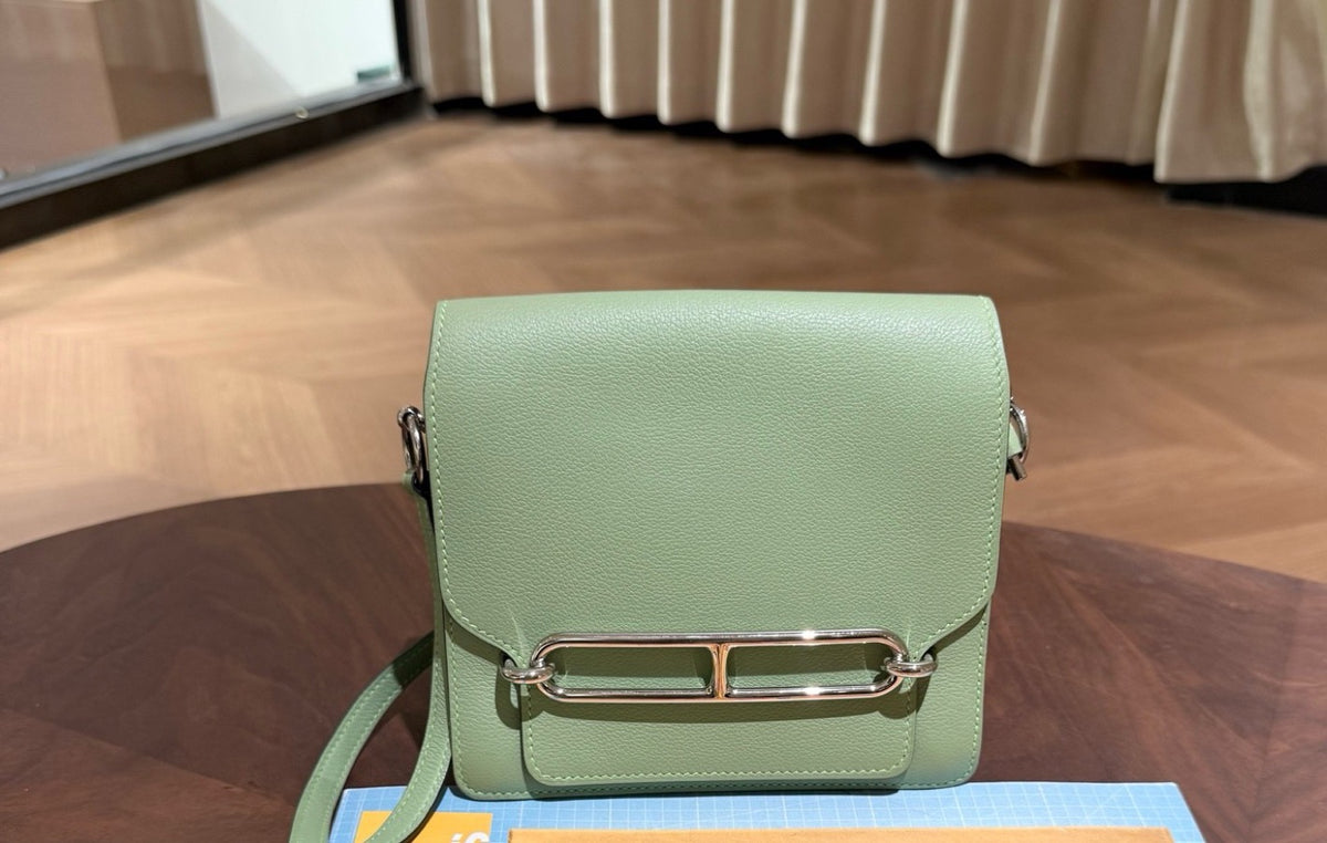Hermes - Roulis 19 - Leather - Green - (mini)