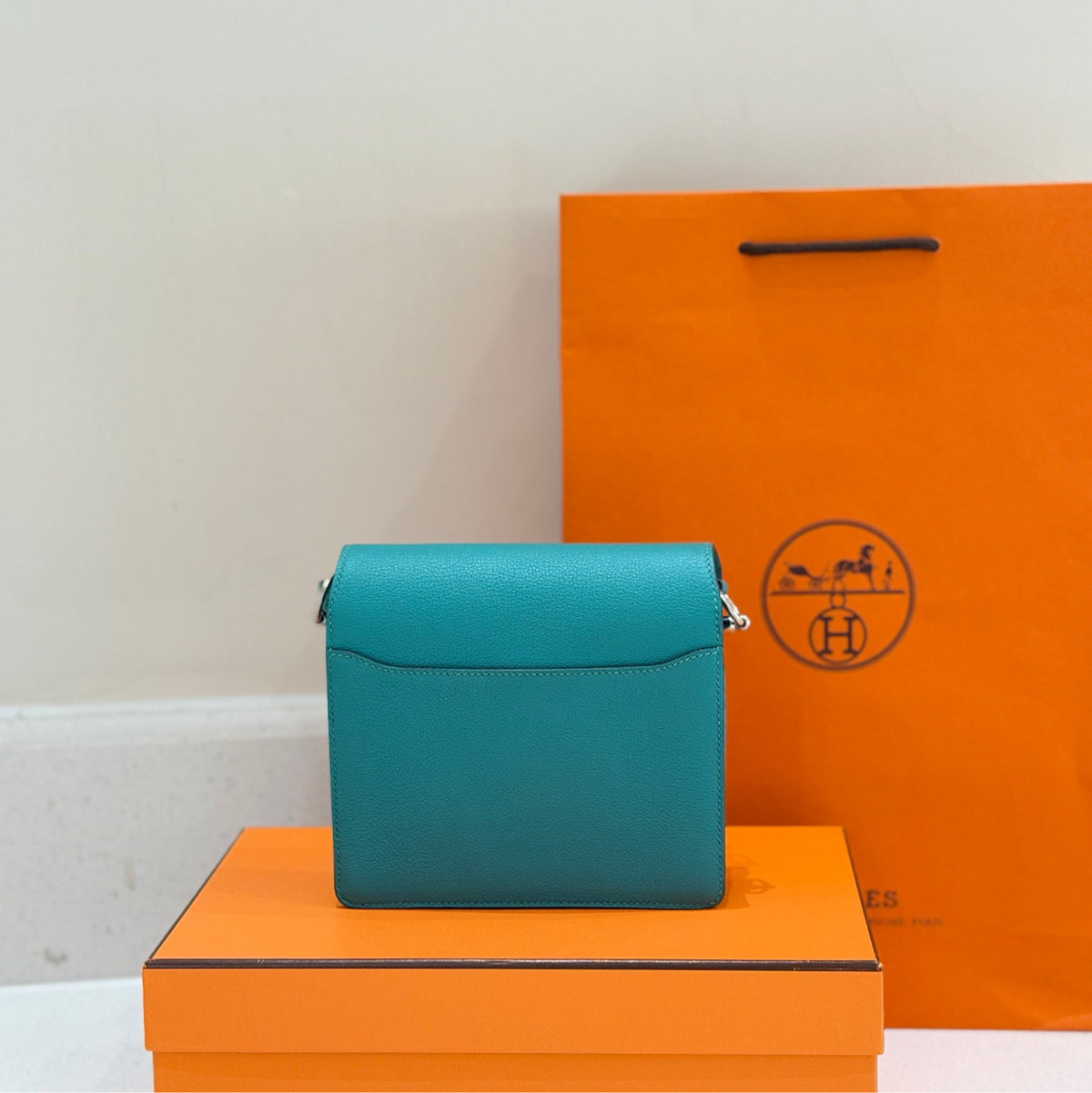 Hermes - Roulis 19 - Leather - Green - (mini)