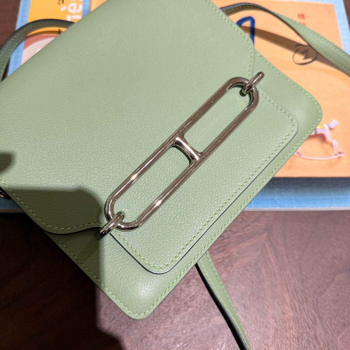 Hermes - Roulis 19 - Leather - Green - (mini)