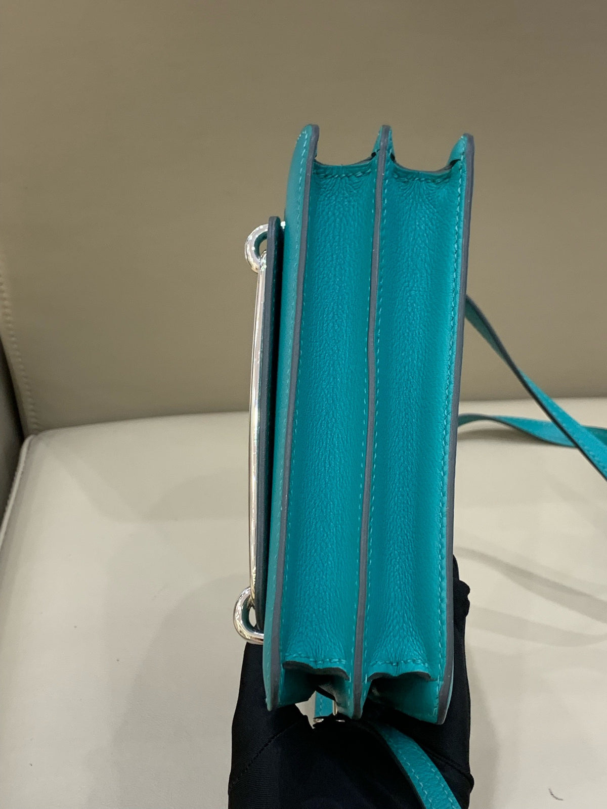 Hermes - Roulis 19 - Leather - Green - (mini)
