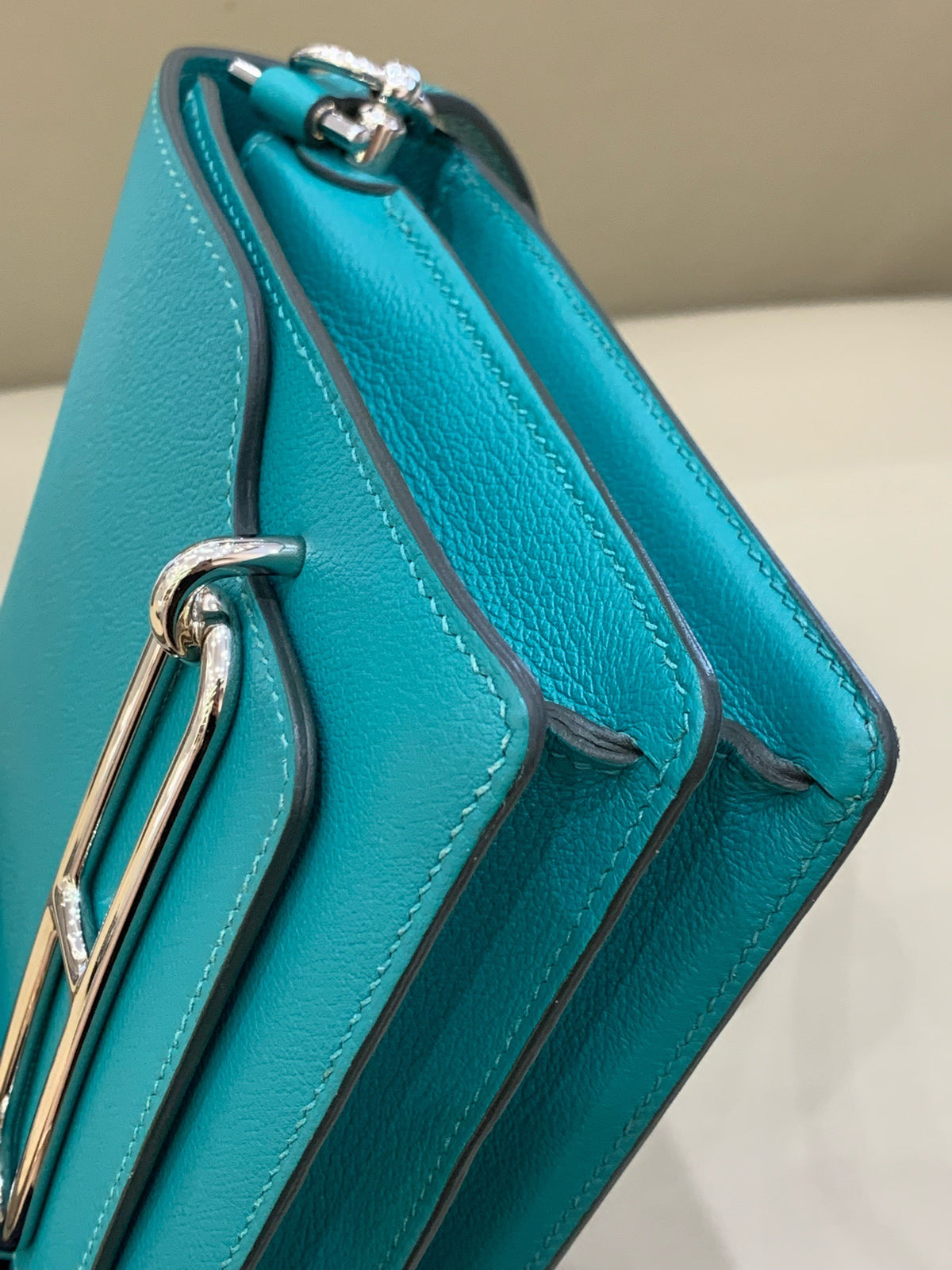 Hermes - Roulis 19 - Leather - Green - (mini)