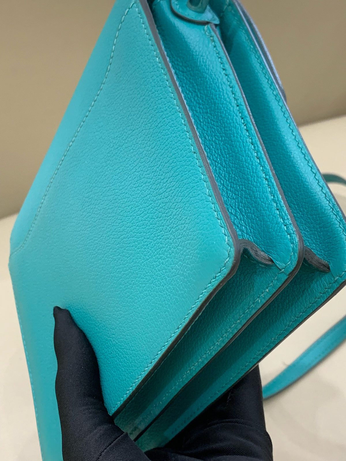 Hermes - Roulis 19 - Leather - Green - (mini)