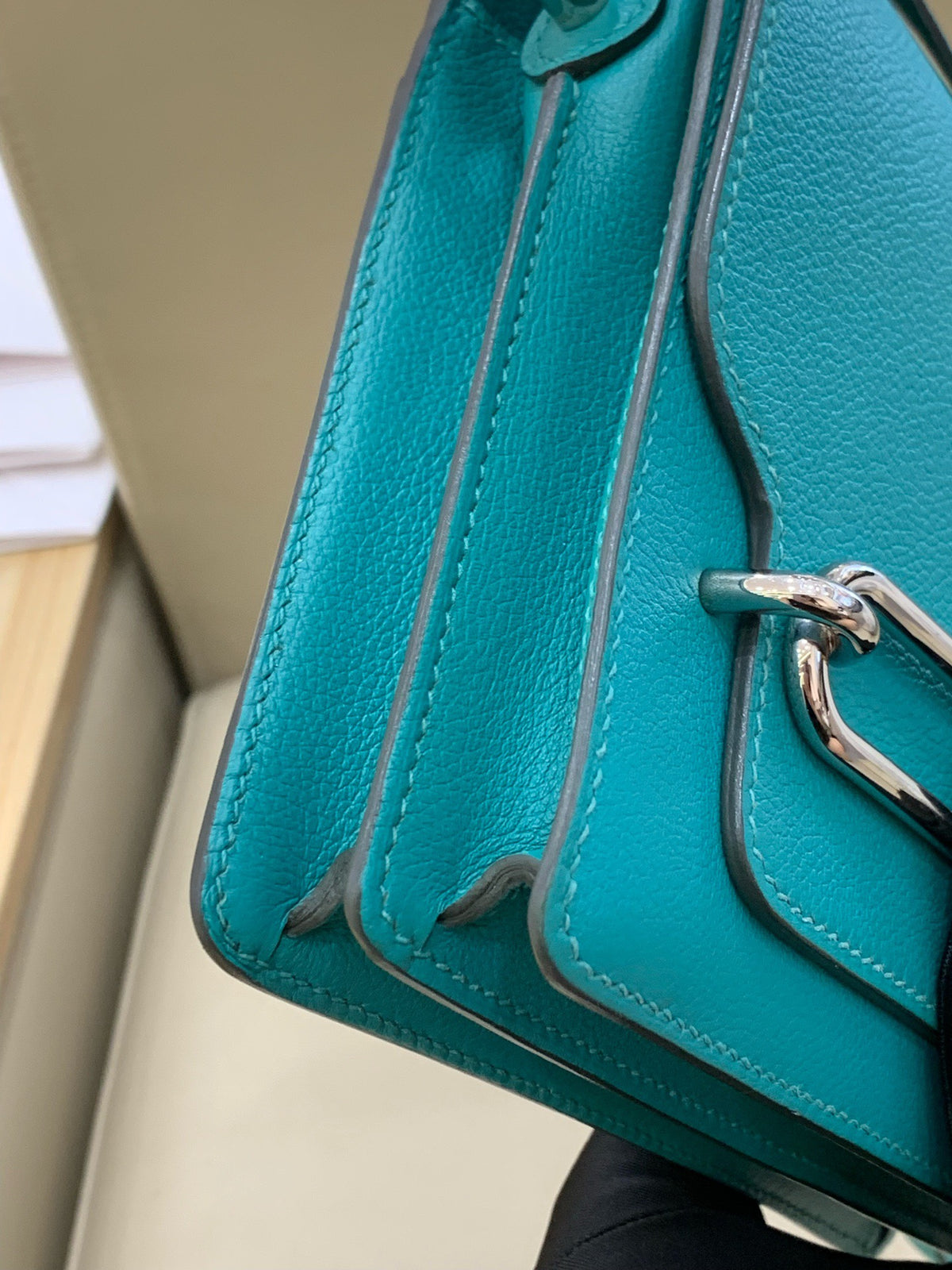 Hermes - Roulis 19 - Leather - Green - (mini)