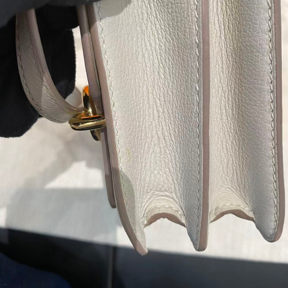 Hermes - Roulis 19 - Leather - Grey - (mini)
