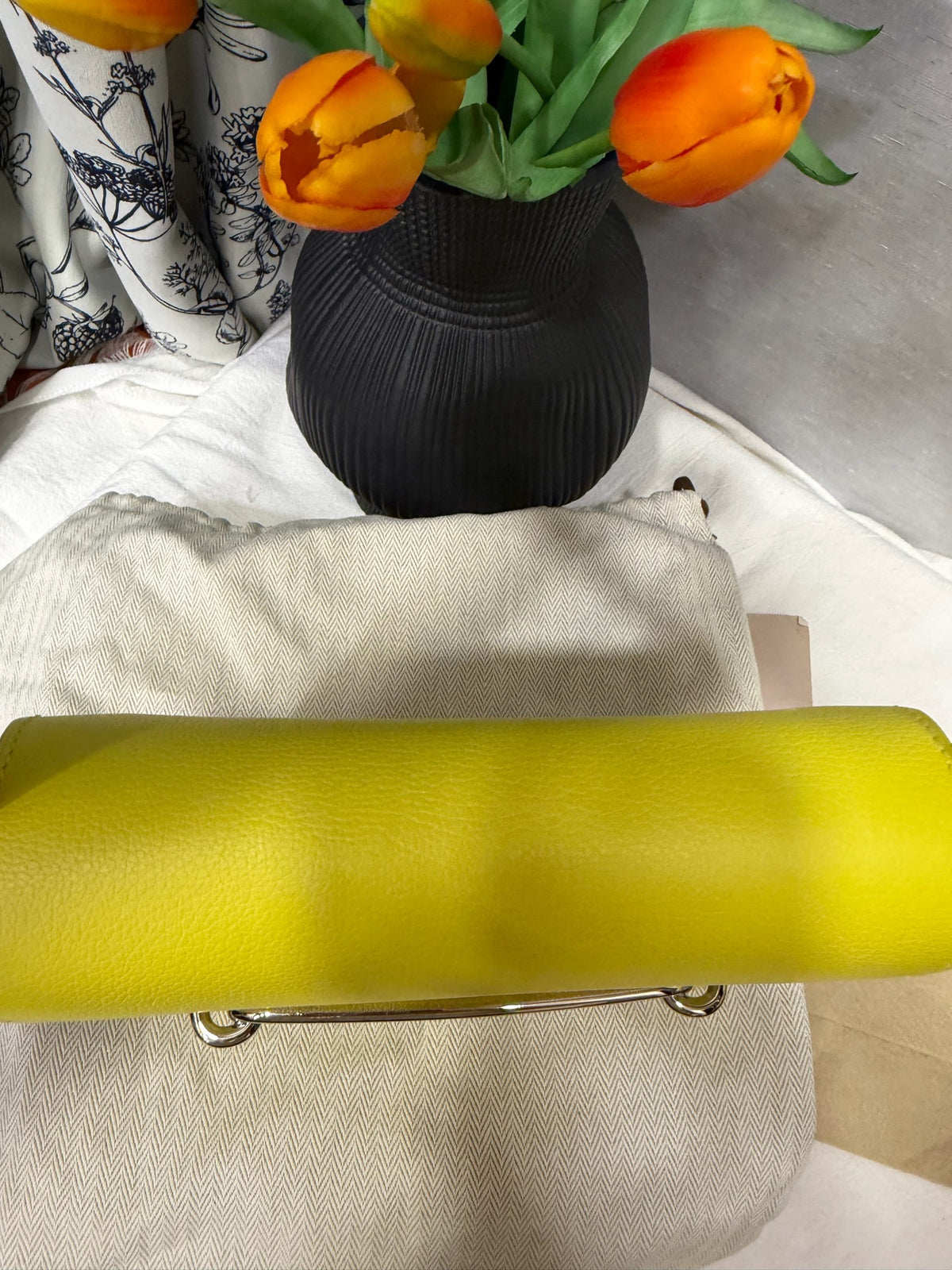 Hermes - Roulis 19 - Leather - Yellow - (mini)