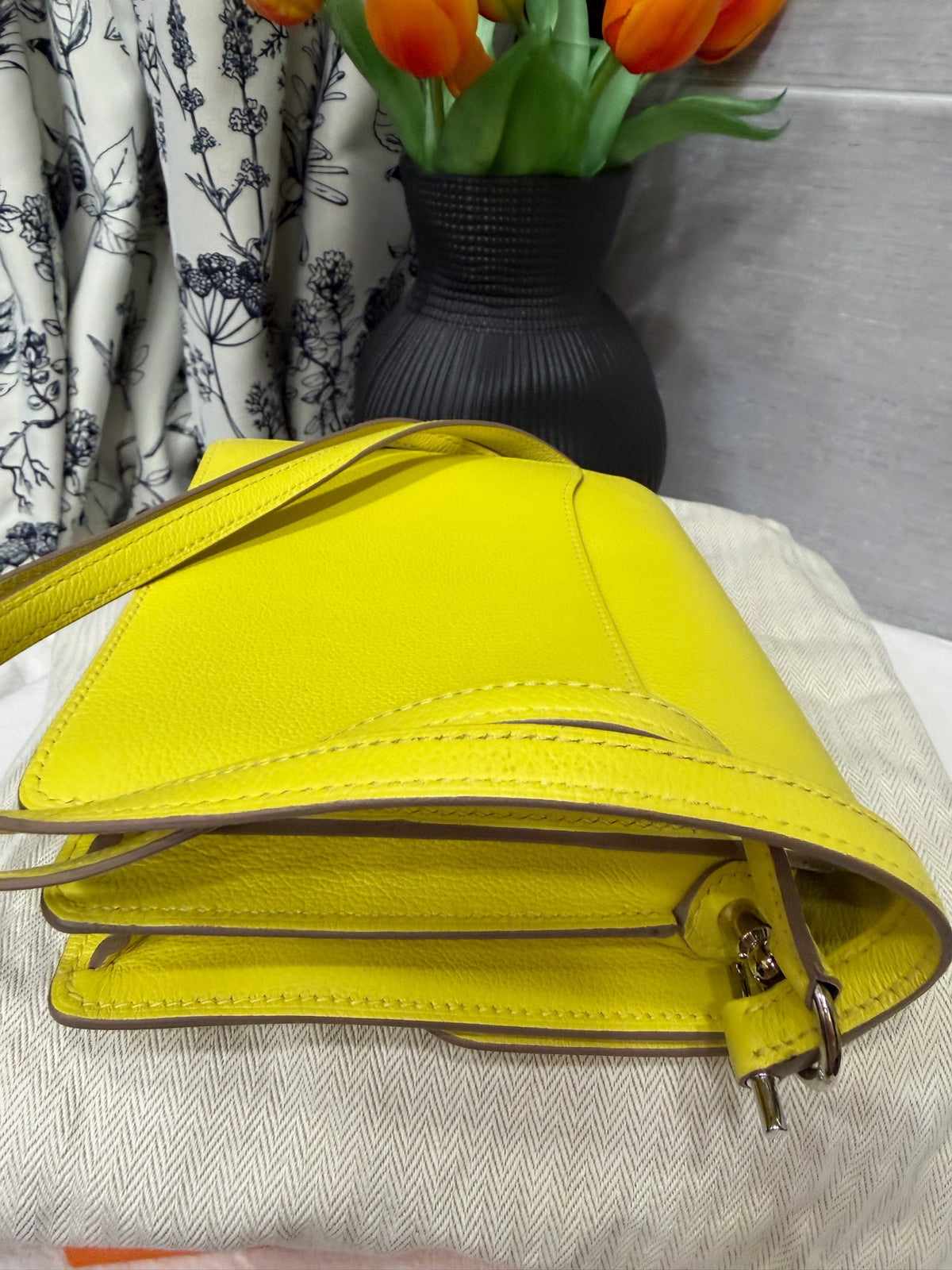 Hermes - Roulis 19 - Leather - Yellow - (mini)