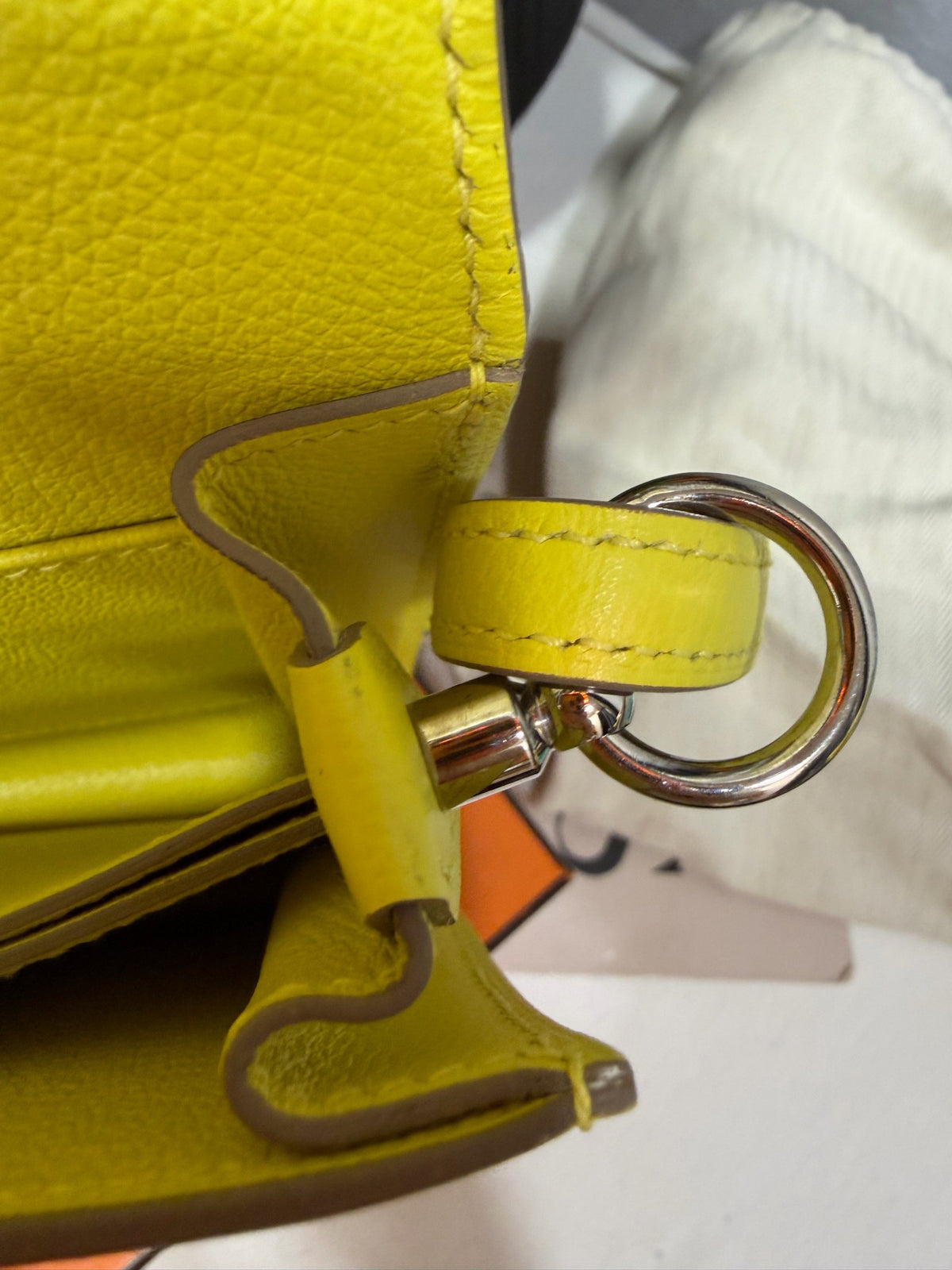 Hermes - Roulis 19 - Leather - Yellow - (mini)