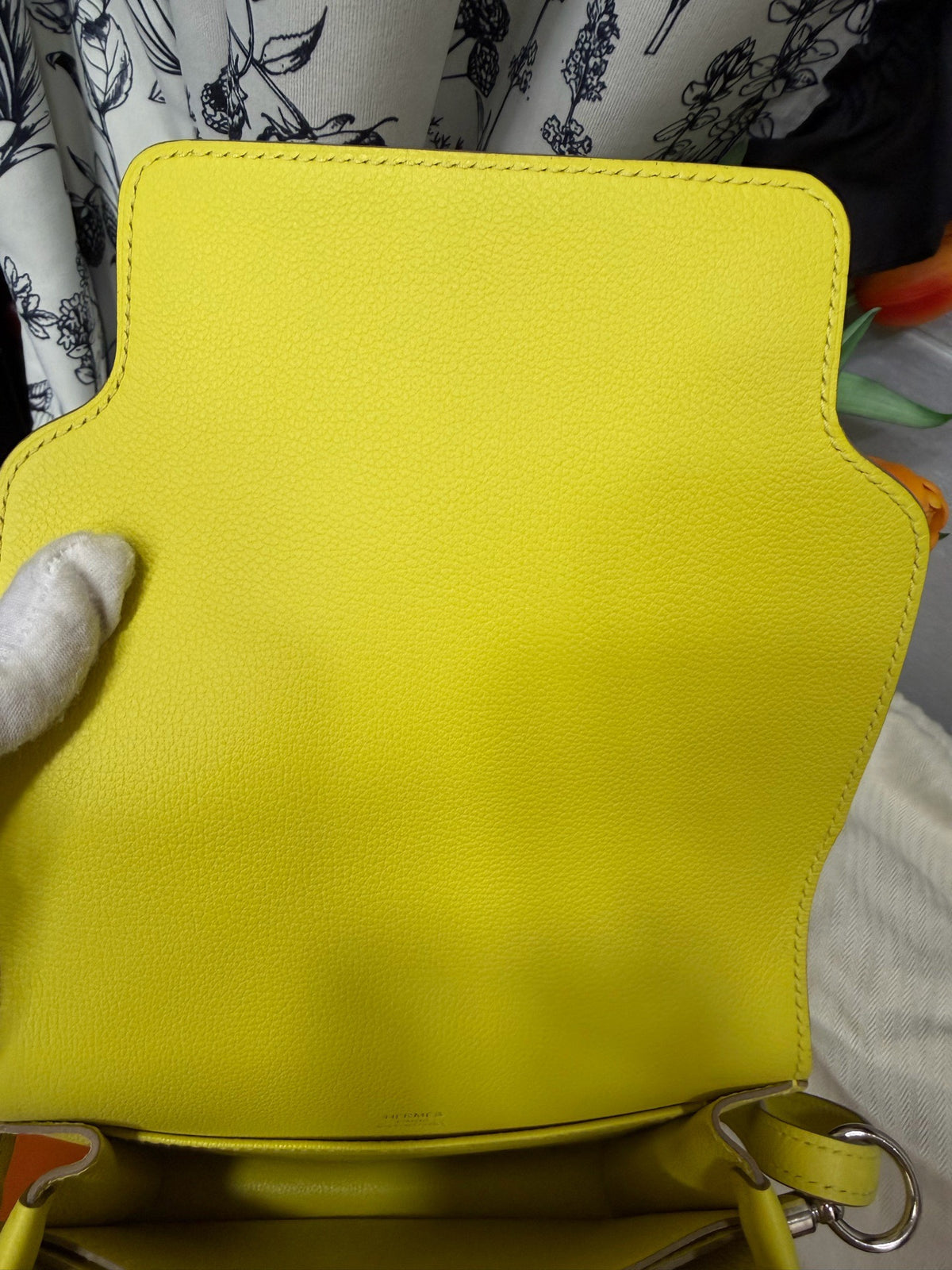 Hermes - Roulis 19 - Leather - Yellow - (mini)
