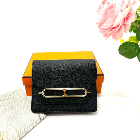Hermes - Roulis - Leather - Black