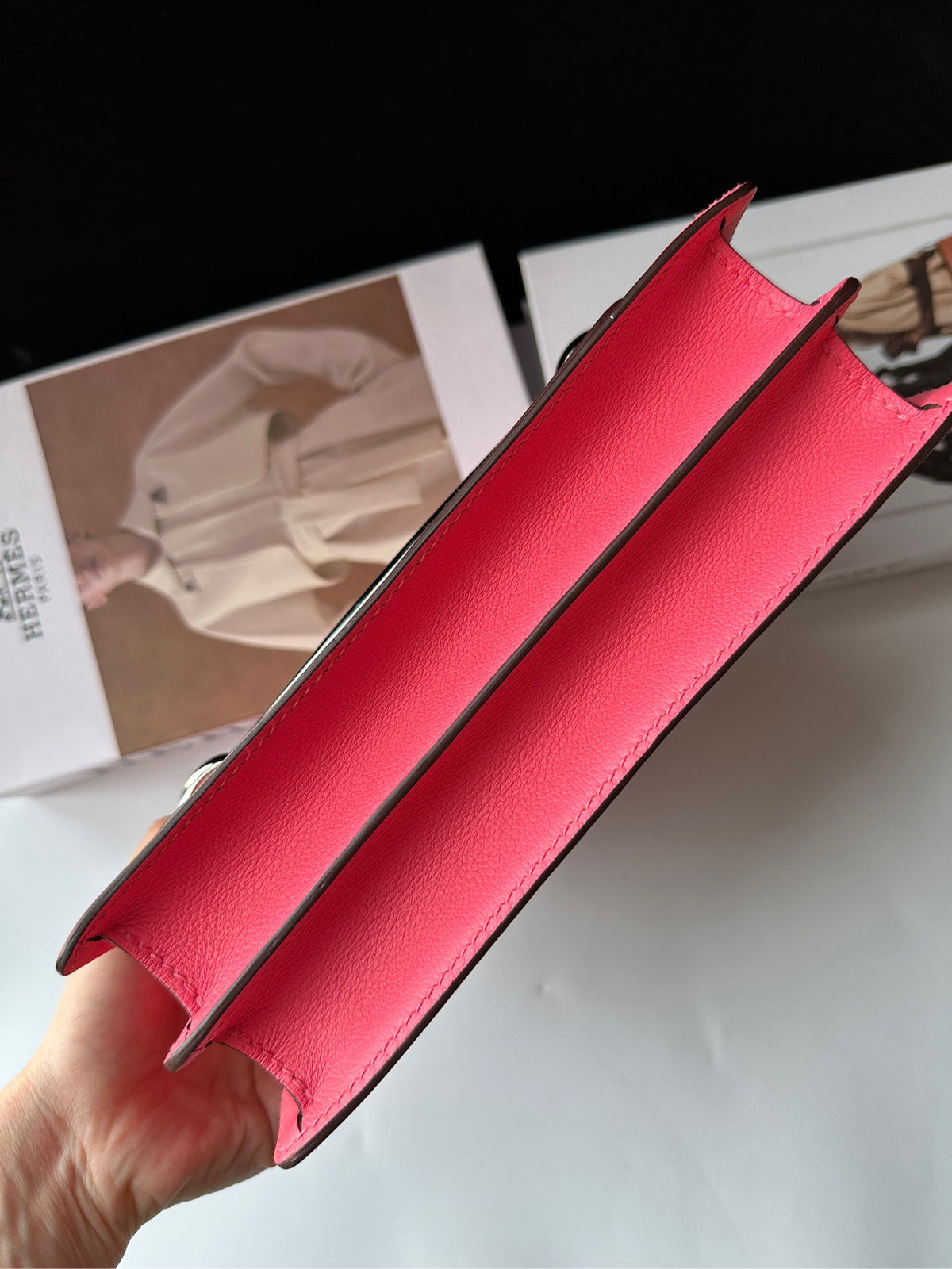 Hermes - Roulis 23 - Leather - Pink - (small)