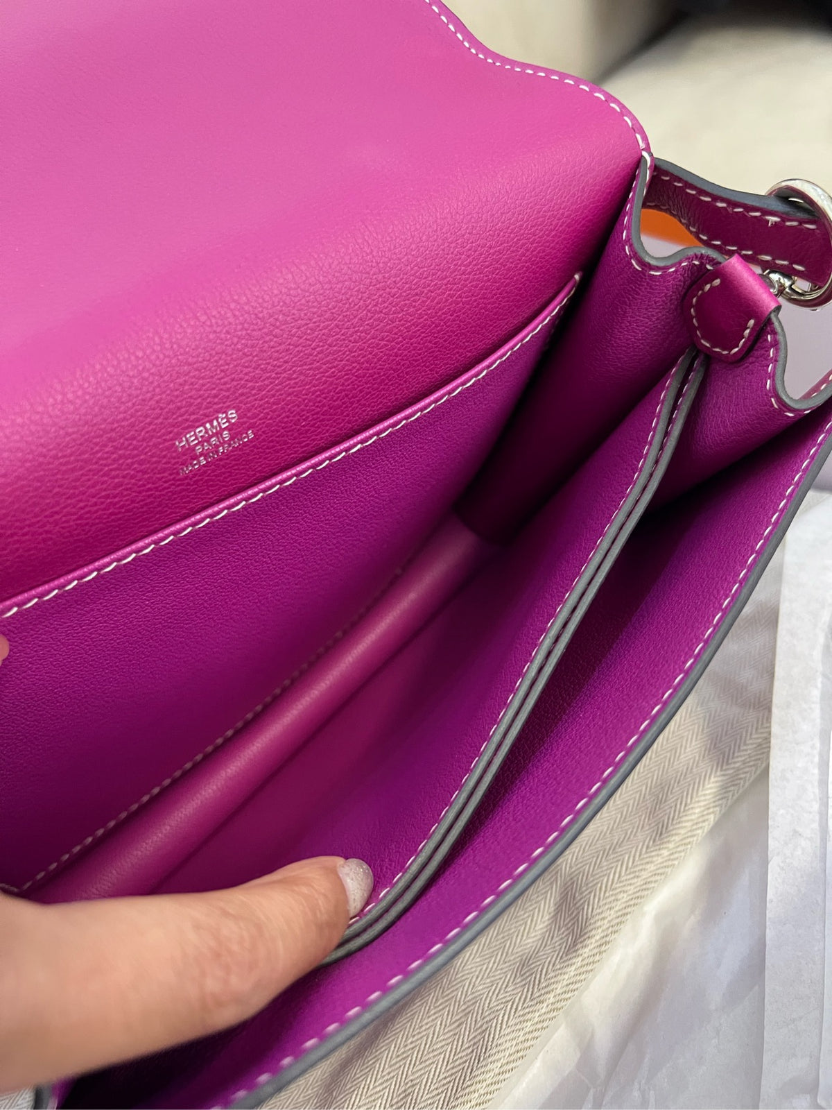 Hermes - Roulis 23 - Leather - Purple - (medium)