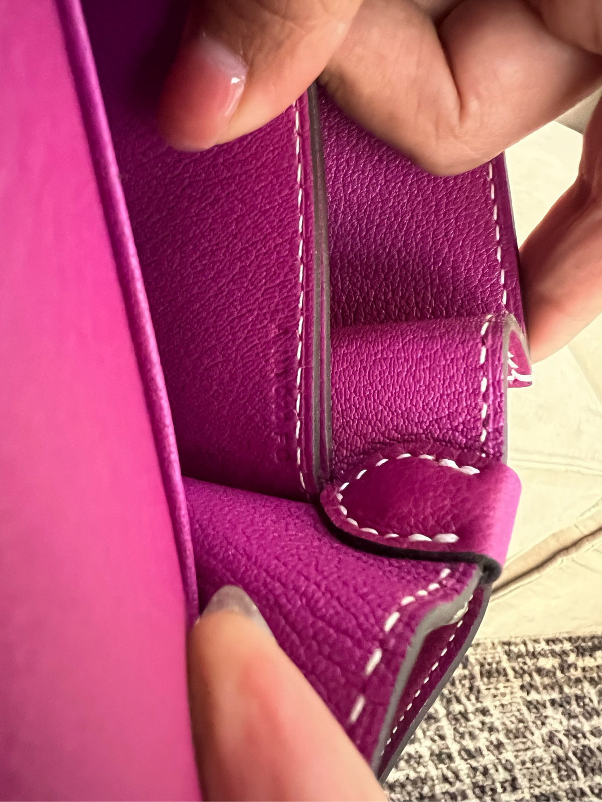 Hermes - Roulis 23 - Leather - Purple - (medium)