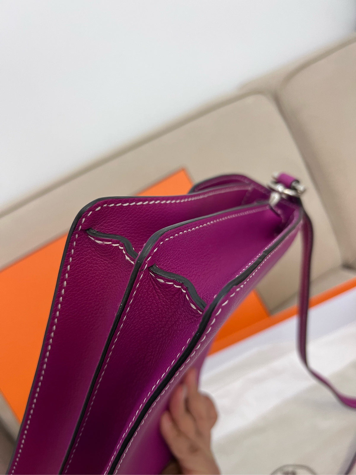 Hermes - Roulis 23 - Leather - Purple - (medium)
