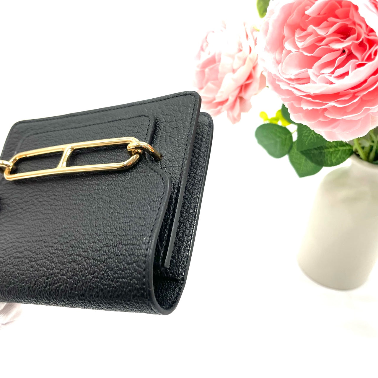 Hermes - Roulis - Leather - Black