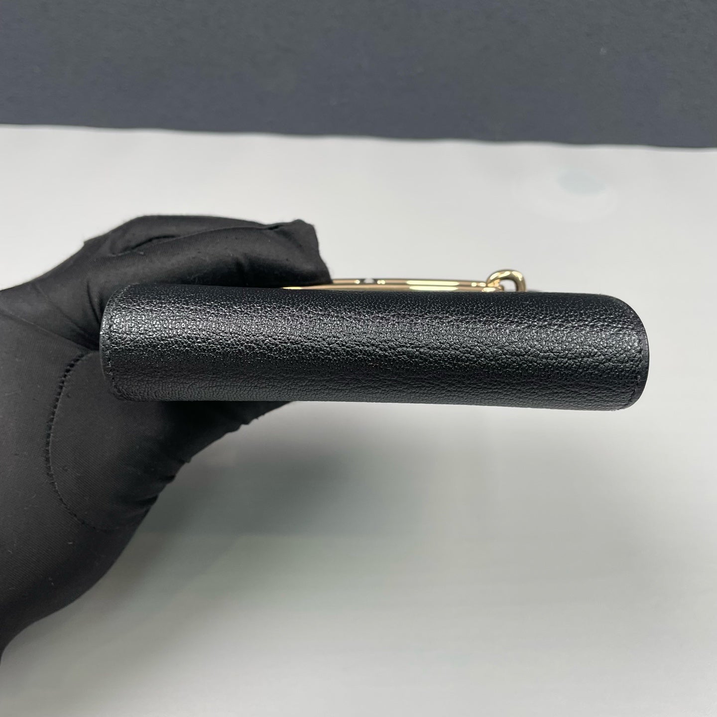 Hermès - Roulis - Leather - Black with Gold-Tone Hardware - (mini)