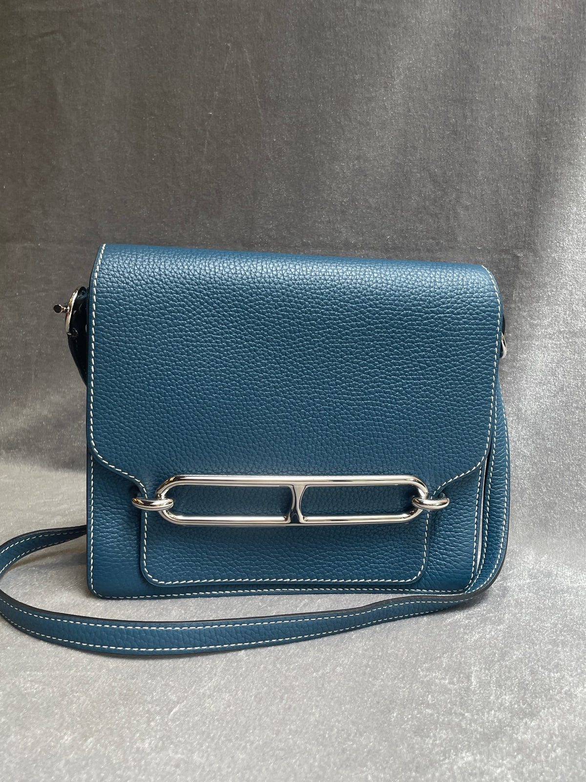 Hermes - Roulis - Leather - Blue - (medium)
