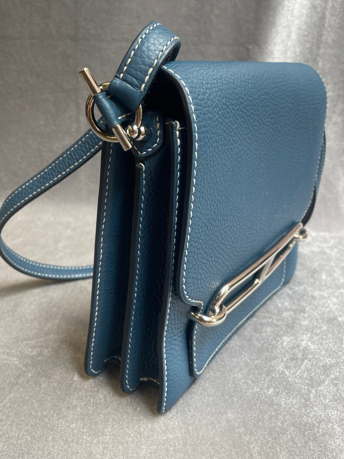 Hermes - Roulis - Leather - Blue - (medium)
