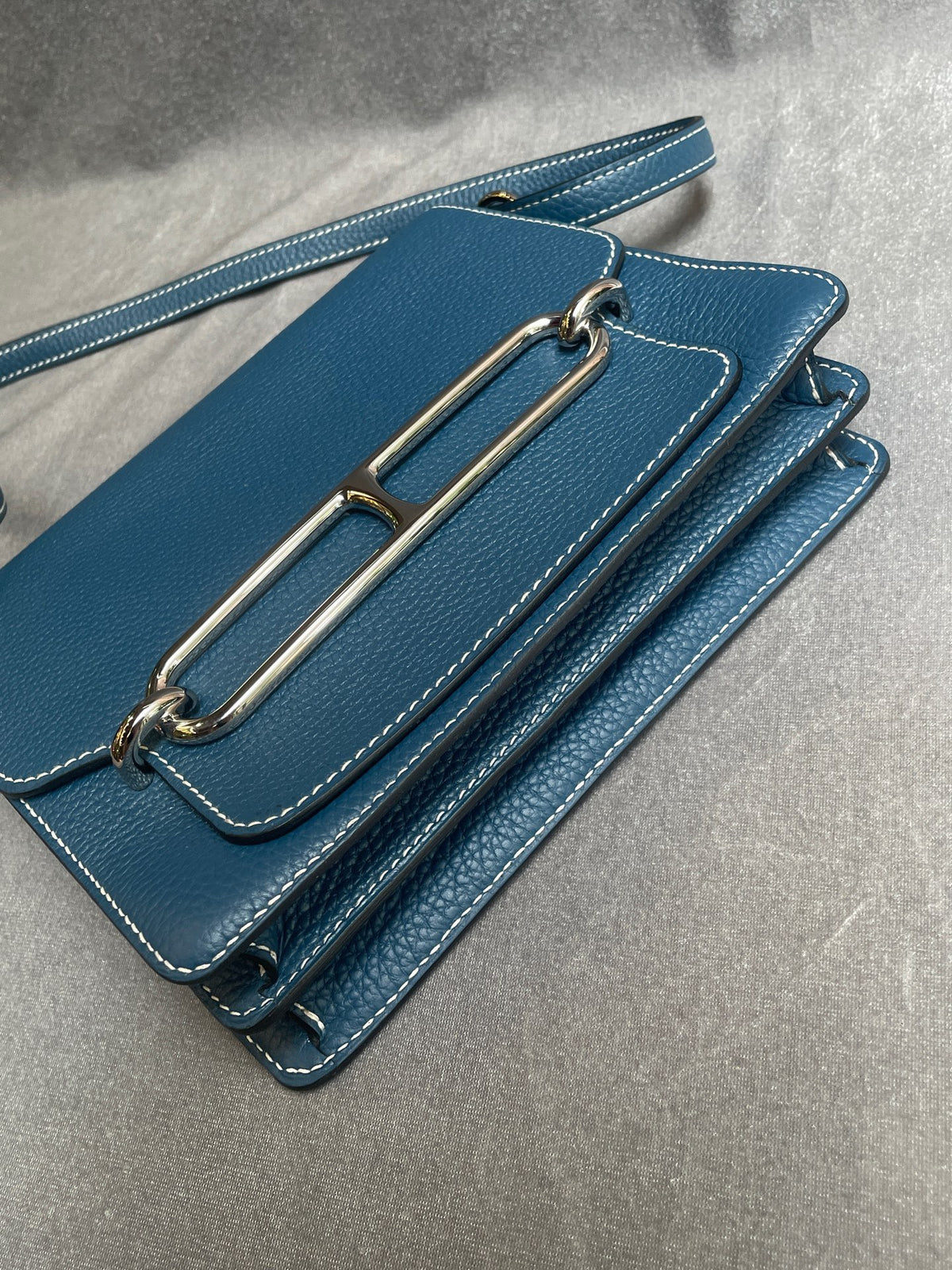 Hermes - Roulis - Leather - Blue - (medium)
