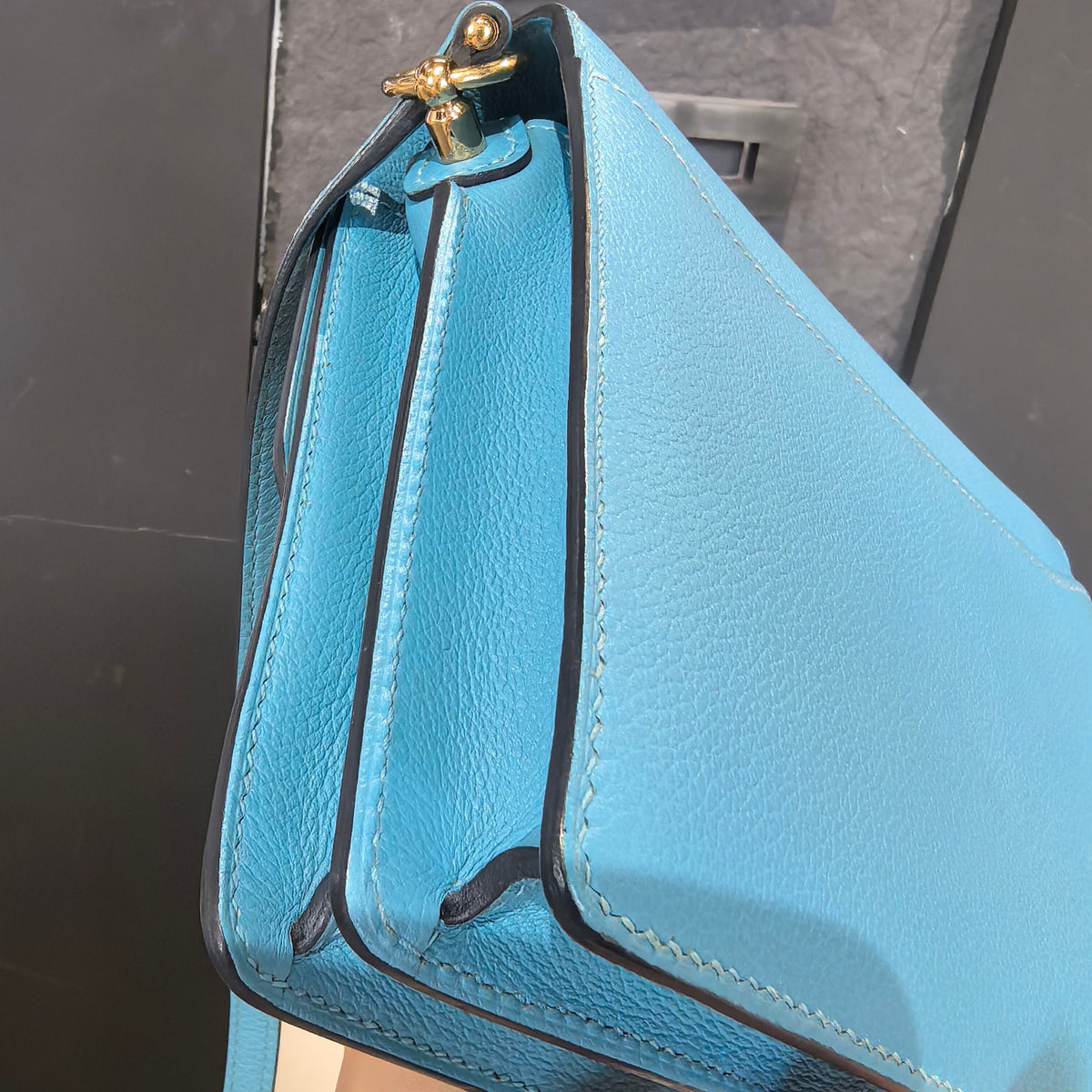 Hermes - Roulis - Leather - Blue - (mini)