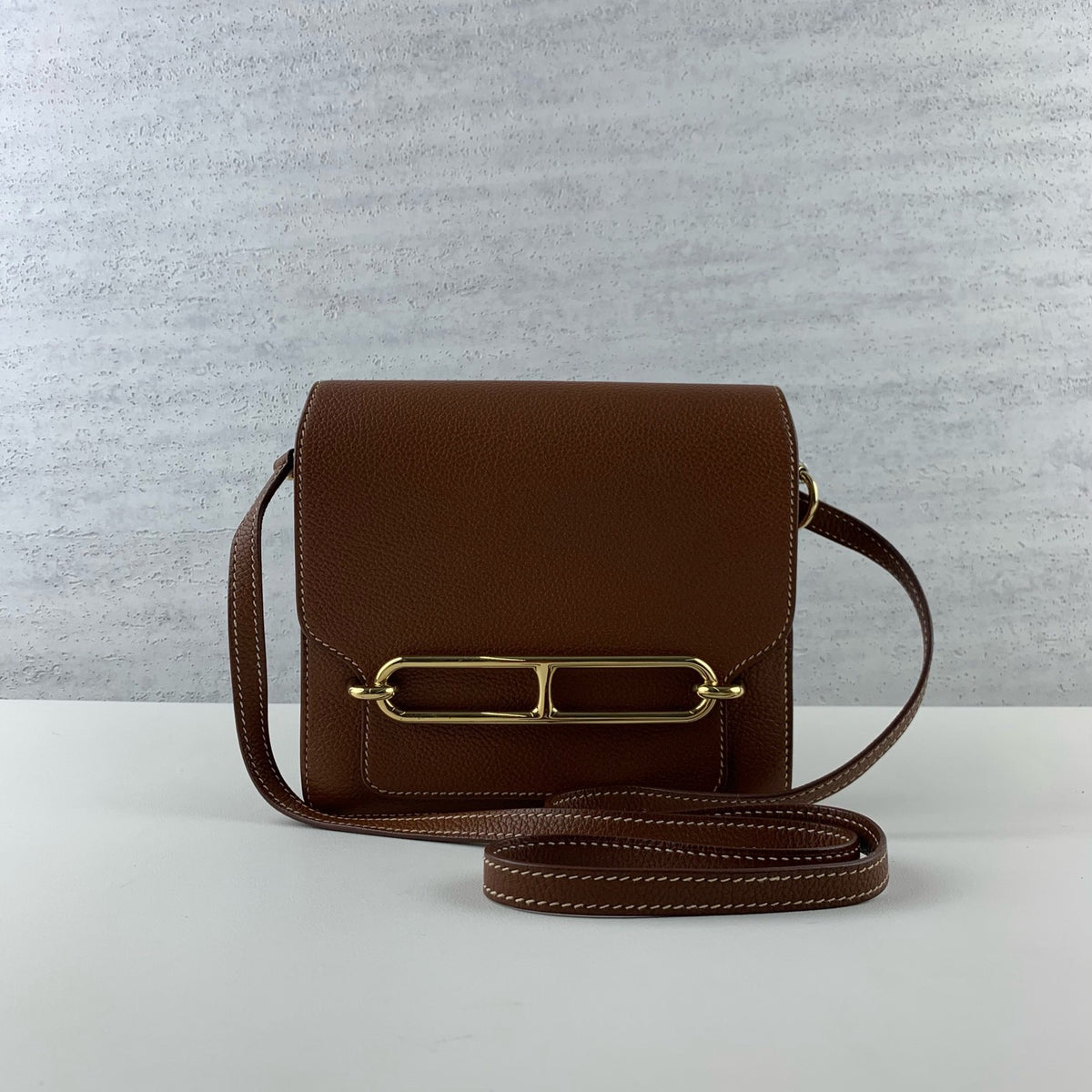 Hermes - Roulis - Leather - Brown - (mini)