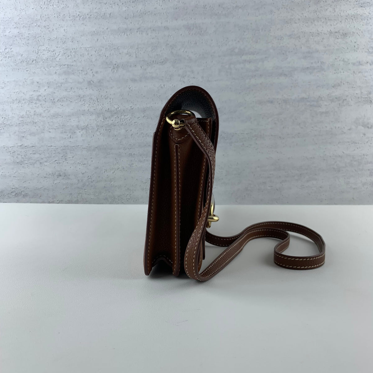 Hermes - Roulis - Leather - Brown - (mini)