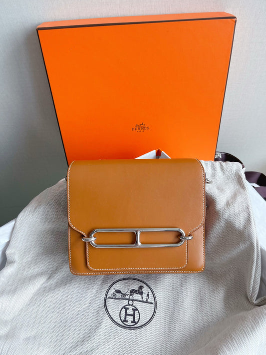 Hermes - Roulis - Leather - Camel - (mini)