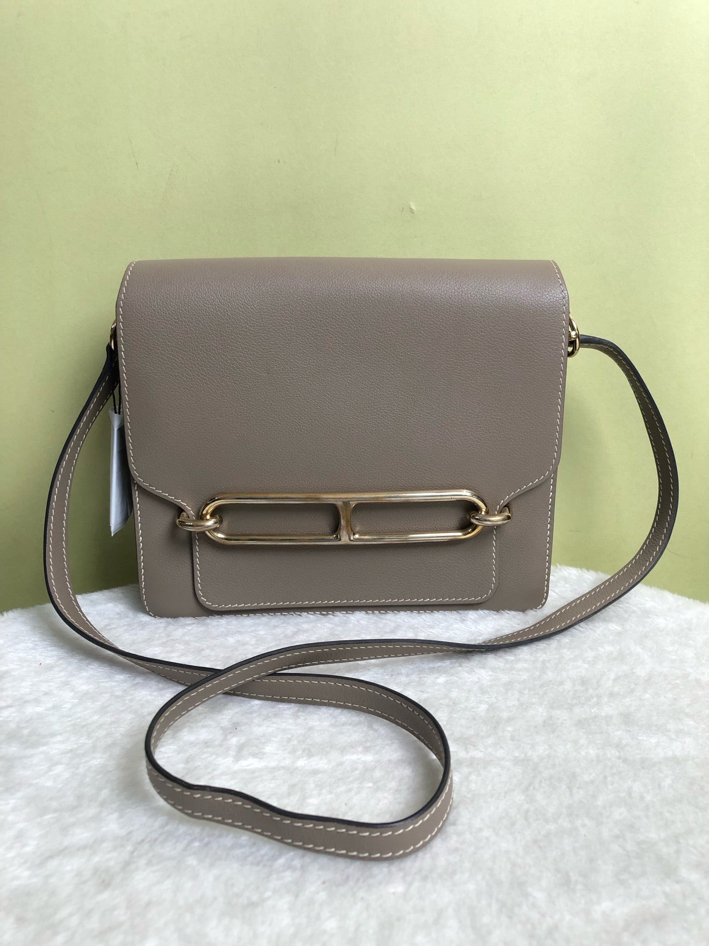 Hermes - Roulis - Leather - Grey - (medium)