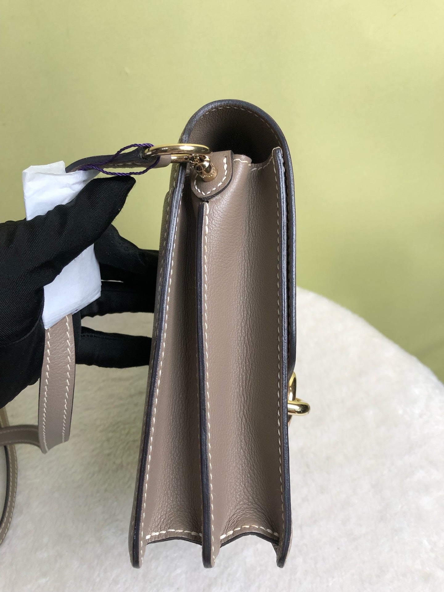 Hermes - Roulis - Leather - Grey - (medium)