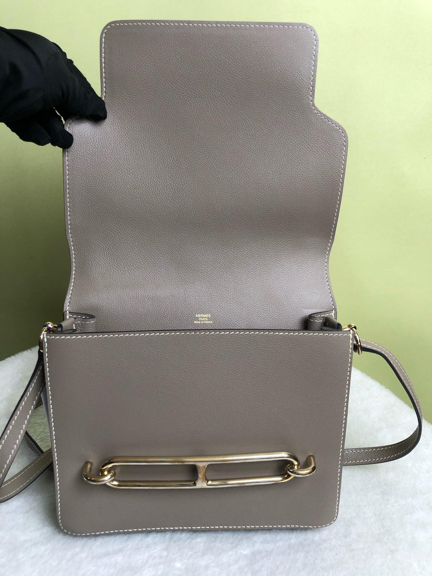 Hermes - Roulis - Leather - Grey - (medium)
