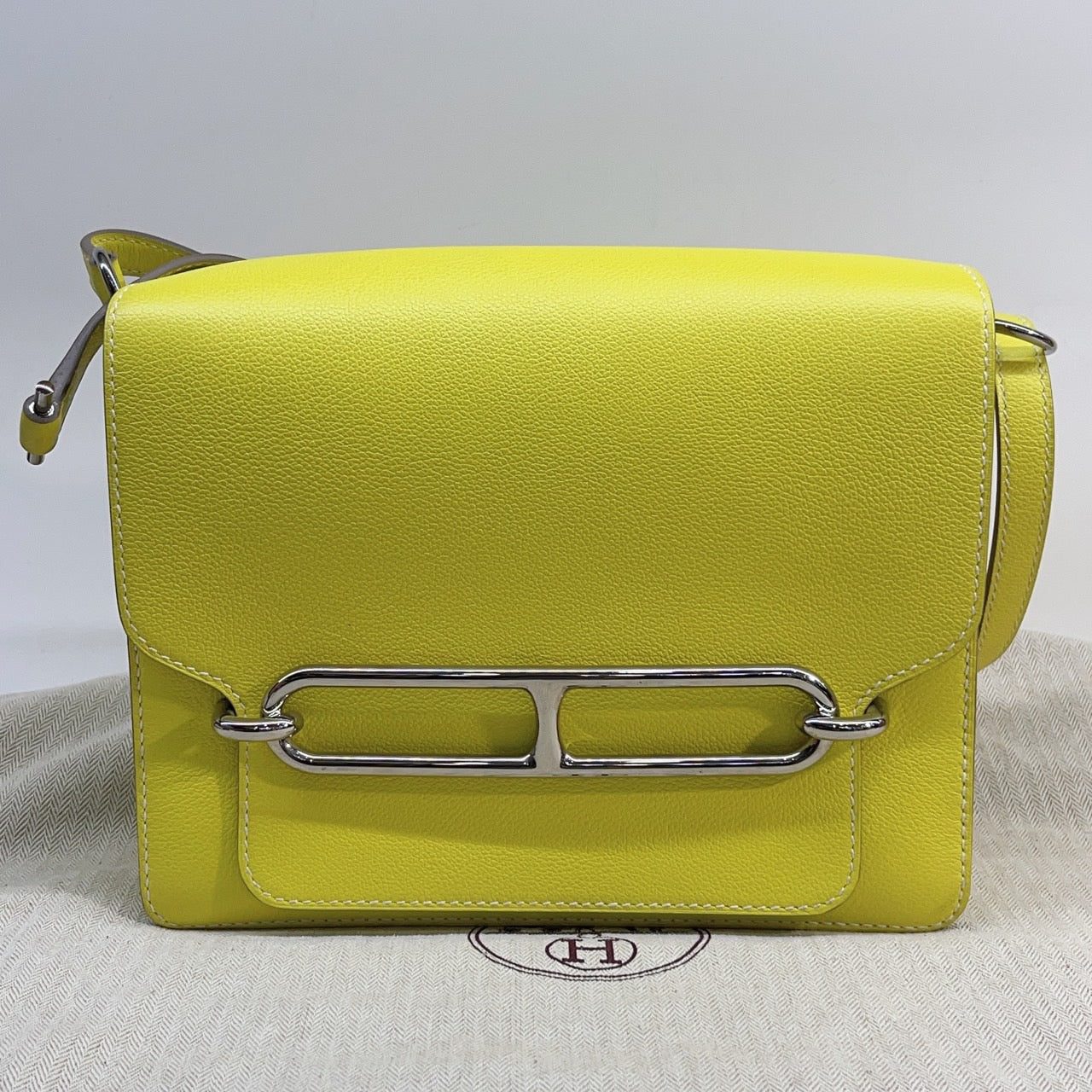 Hermes - Roulis - Leather - Yellow - (small)