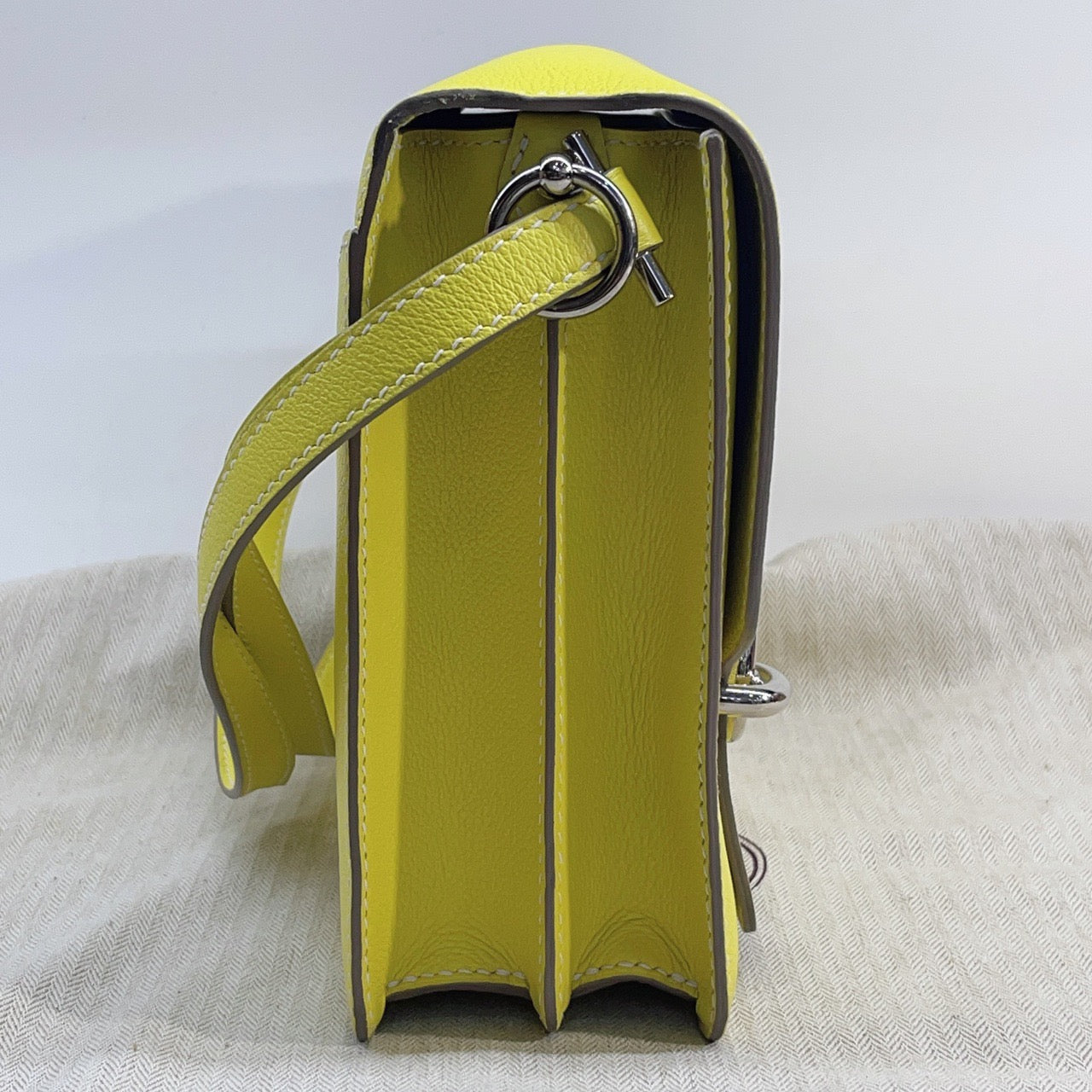 Hermes - Roulis - Leather - Yellow - (small)
