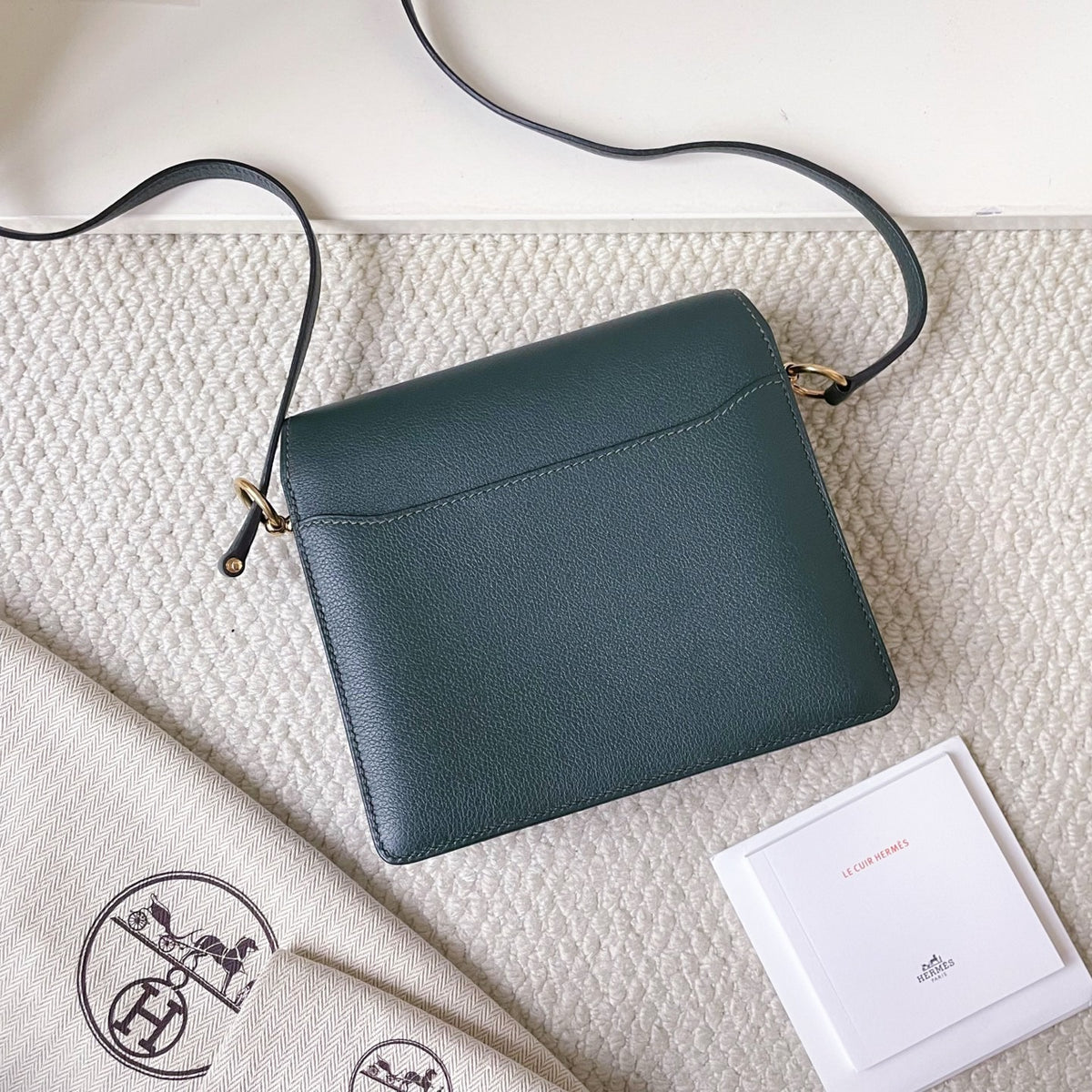 Hermes - Roulis Mini - Leather - Green - (mini)