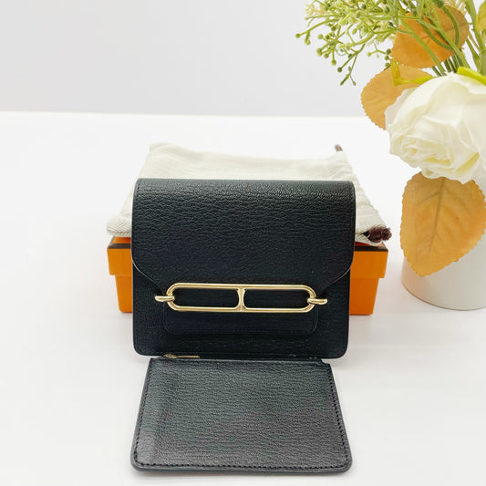 Hermes - Roulis Slim - Leather - Black