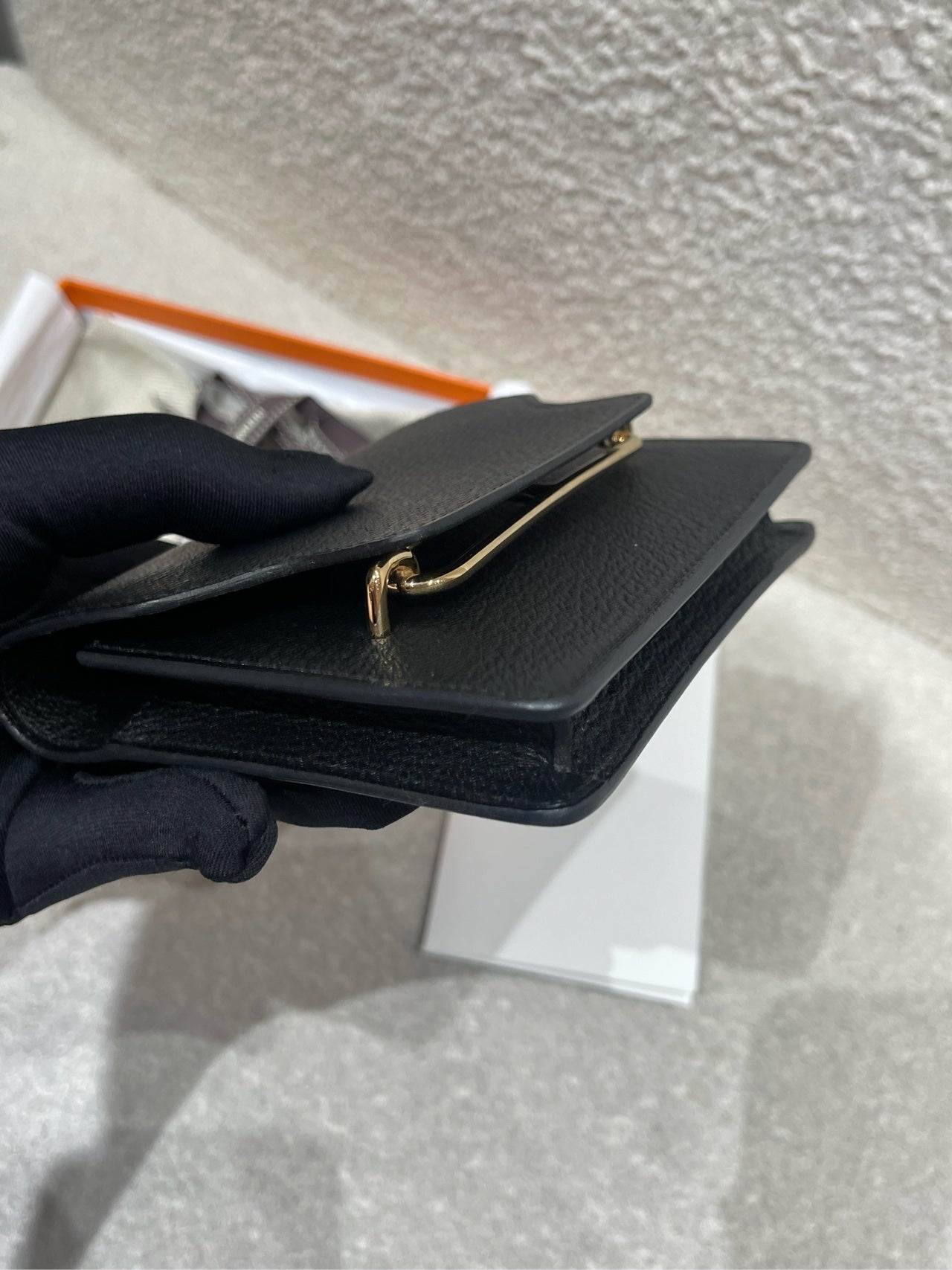 Hermès - Roulis Slim - Leather - Black - (mini)