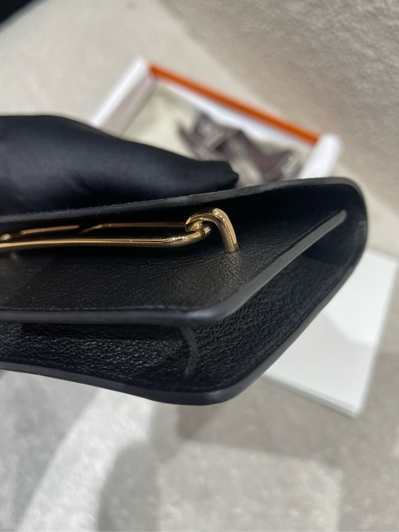 Hermès - Roulis Slim - Leather - Black - (mini)
