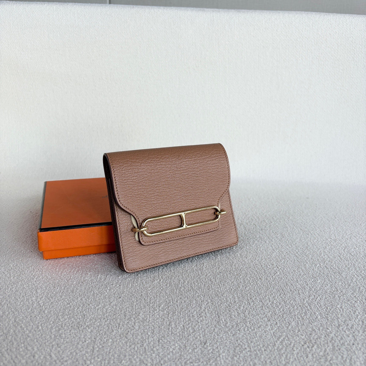Hermes - Roulis Slim - Leather - Brown - (mini)