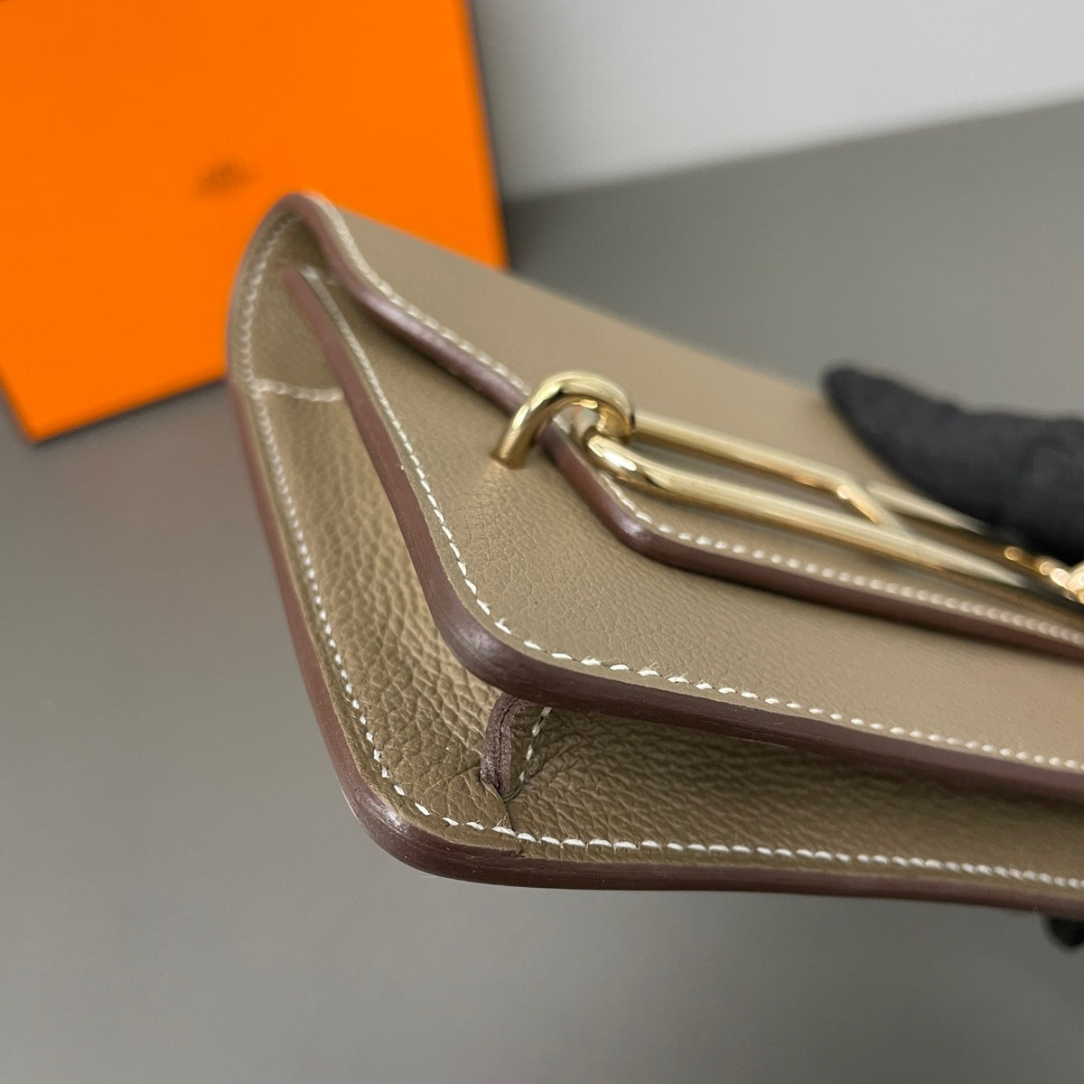 Hermes - Roulis Slim - Leather - Grey - (small)