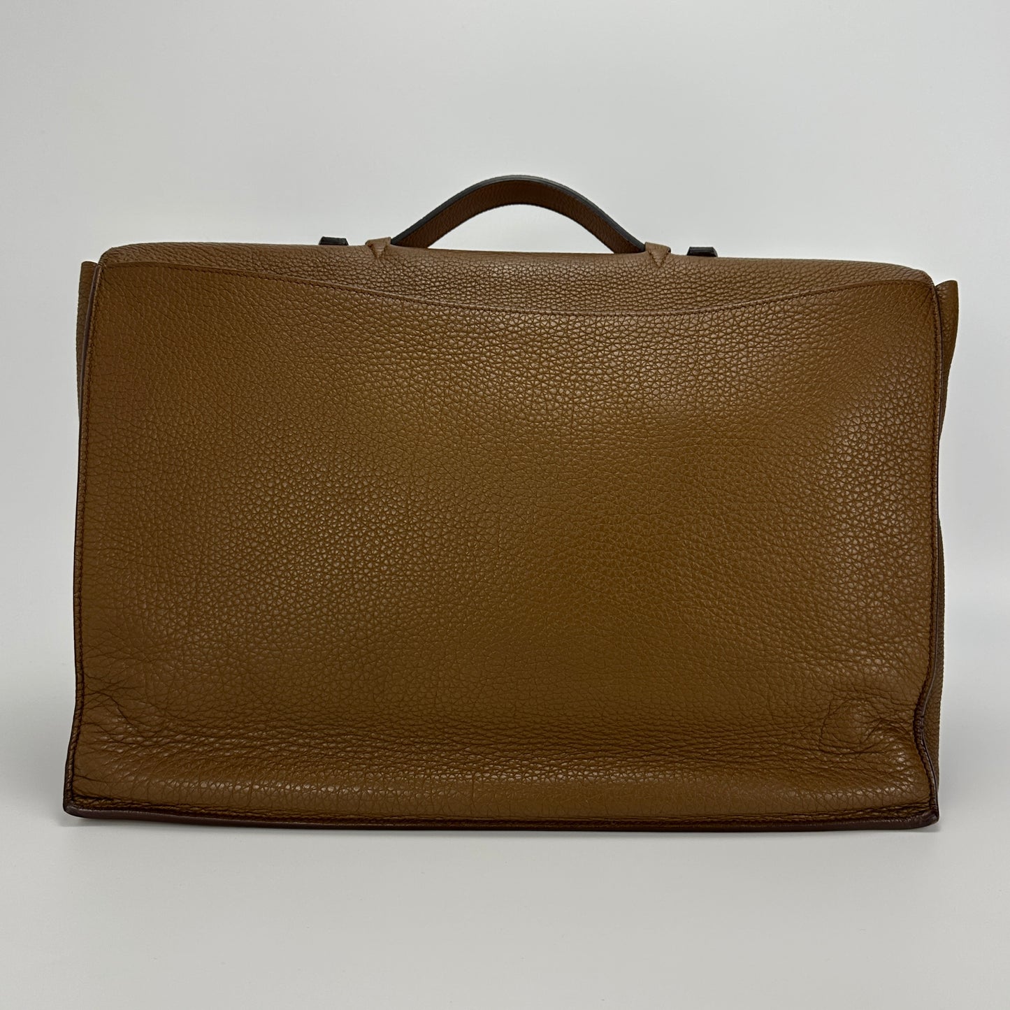 Hermès - Sac a Depeche Briefcase - Togo leather - Brown - (large)