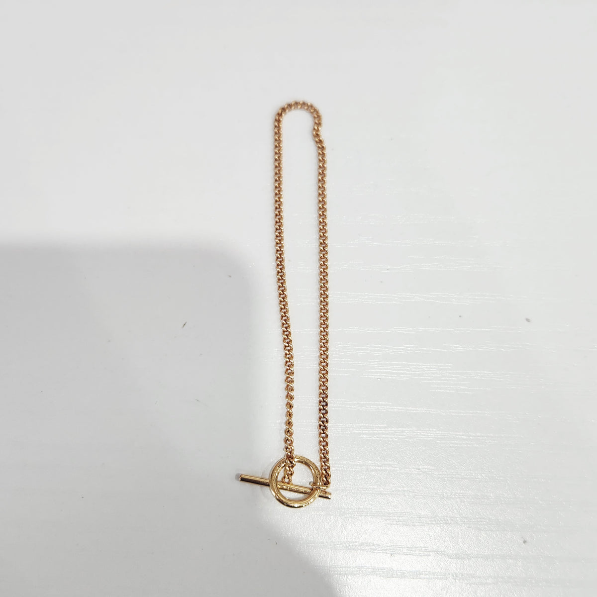 Hermes - Small Q Bracelet - 18K rose gold - Pink