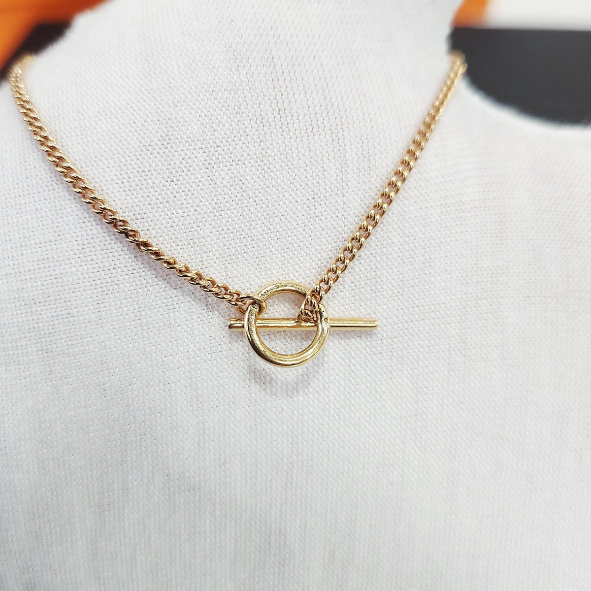 Hermes - Small Q Bracelet - 18K rose gold - Pink
