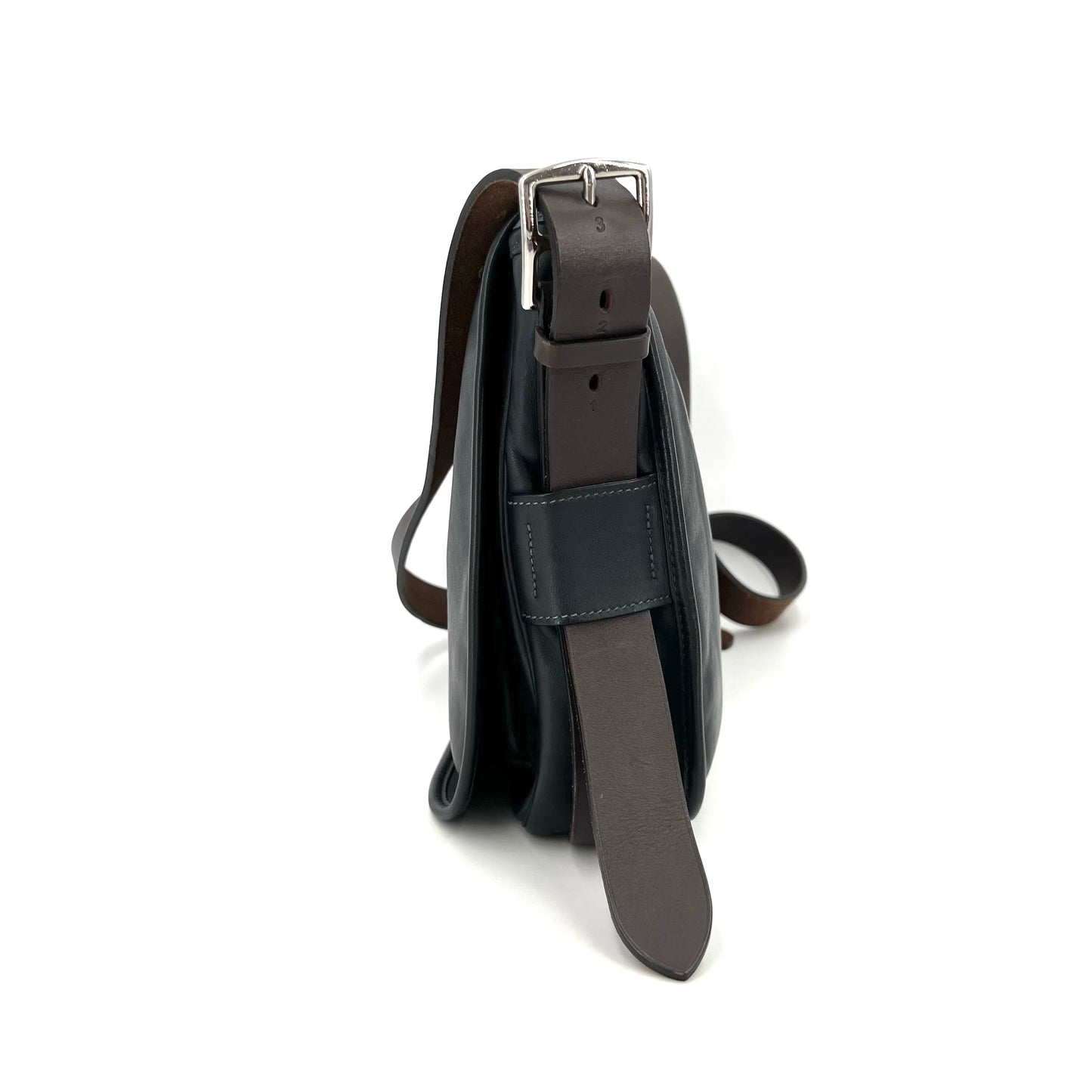 Hermes - Steve - Leather - Black - (medium)