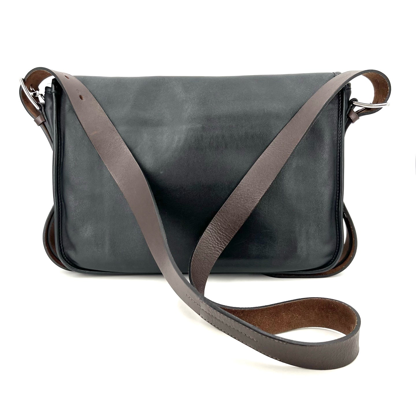Hermes - Steve - Leather - Black - (medium)