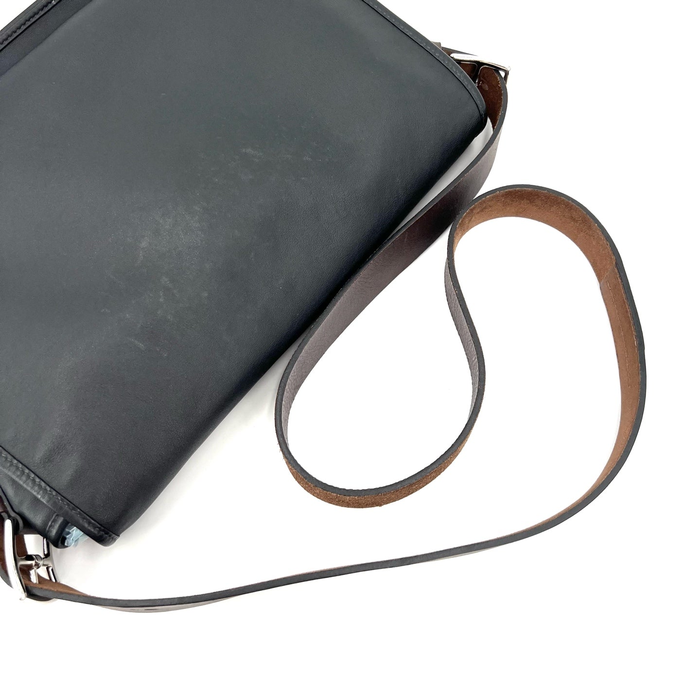 Hermes - Steve - Leather - Black - (medium)
