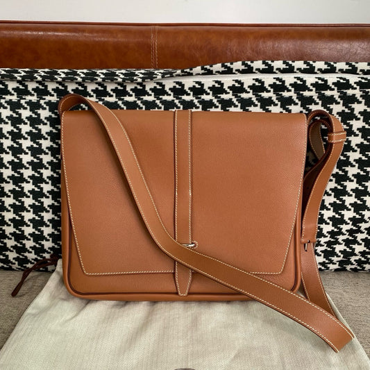 Hermes - Steve Light Junior - Leather - Brown - (small)