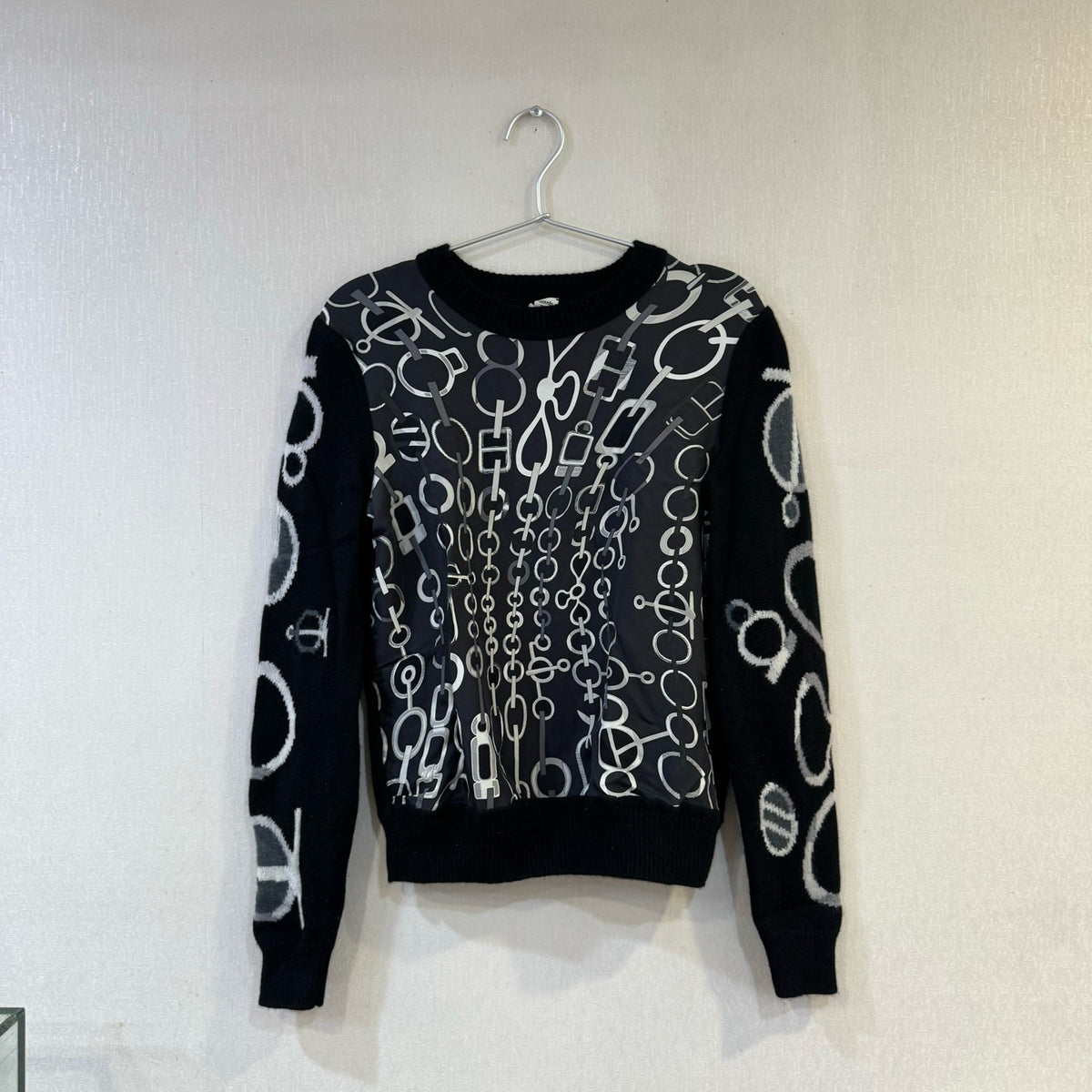 Hermès - Swirling Melody Series - Cashmere - Black - (34)