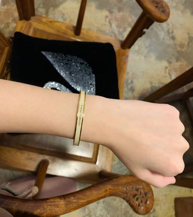 Hermès - Uni - Gold plated - Beige - (62)